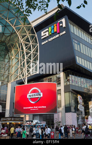 Siam Square One Shopping Mall Bangkok Thailand Stockfoto