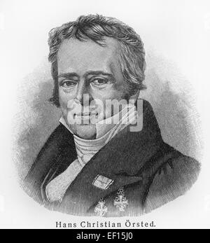 Hans Christian Oersted Stockfoto