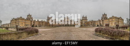 Panorama von Blenheim Palace in Woodstock Oxfordshire uk Stockfoto