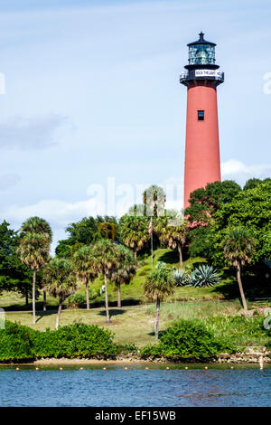 Florida Jupiter, Jupiter Inlet Light, Leuchtturm, Loxahatchee River, FL141120058 Stockfoto