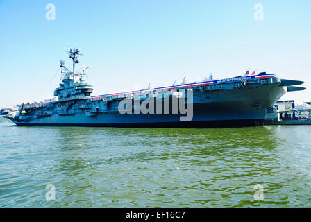 Das Intrepid Sea, Air & Raumfahrtmuseum Stockfoto