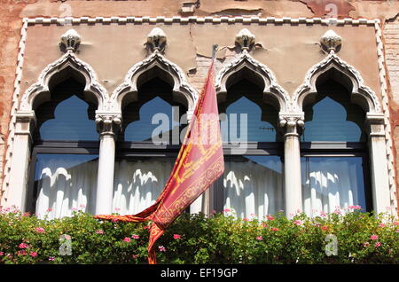 Renaissance-Palast in Venedig, Italien Stockfoto