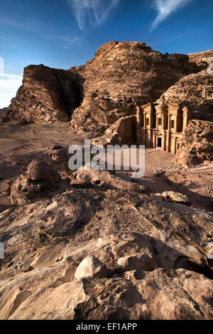 Petra in Jordanien Stockfoto