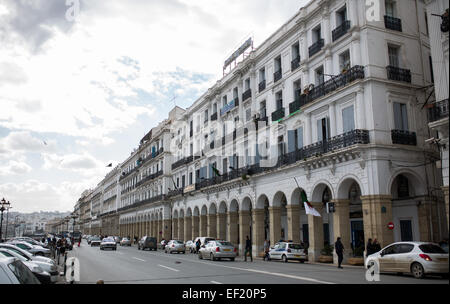 Algier, Algerien. 25. Januar 2015. Die Stadt von Algier, Algerien, 25. Januar 2015. Foto: Lukas Schulze/Dpa/Alamy Live News Stockfoto