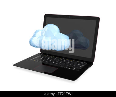 Cloud-computing Technologiekonzept Stockfoto