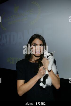 Park City, UT, USA. 24. Januar 2015. Nikki Reed im Ankunftsbereich für Catdance Film Festival, The SkyLodge, Park City, UT 24. Januar 2015. © James Atoa/Everett Collection/Alamy Live-Nachrichten Stockfoto