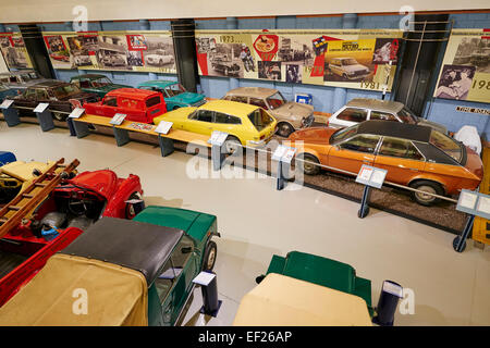 Die Zeit-Straße im Heritage Motor Centre Gaydon, Warwickshire UK Stockfoto