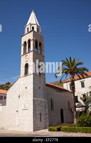 Kirche des Heiligen Kreuzes, Lapad Bezirk, Dubrovnik, Kroatien Stockfoto