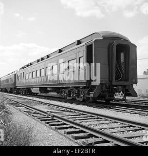 [Atchison, Topeka, & Santa Fe, Salon und Club Car 3231] Stockfoto