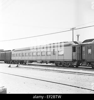 [Atchison, Topeka, & Santa Fe, Salon und Club Car 3232] Stockfoto