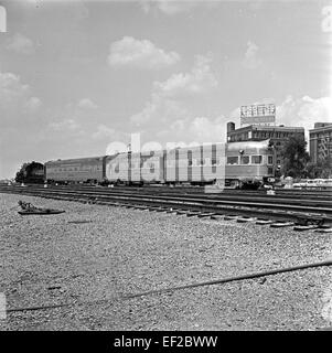 [Fort Worth & Denver City, "Top-Silber" und "Silver Stunden"] Stockfoto