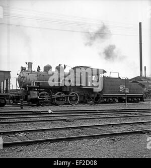 [Missouri-Kansas-Texas, Lok Nr. 18 mit Tender] Stockfoto