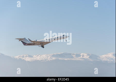 Gulfstream Aerospace G-V-SP Gulfstream G550 Stockfoto