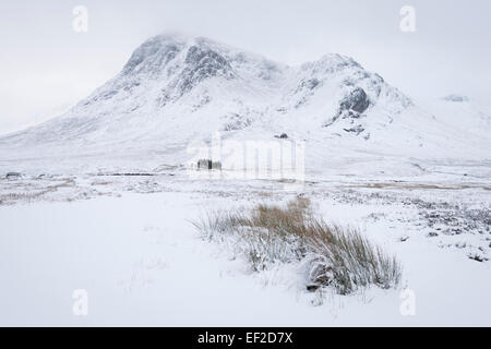 Buachaille Etive Mor aus Altnafeadh, Glencoe, Schottisches Hochland, Schottland Stockfoto