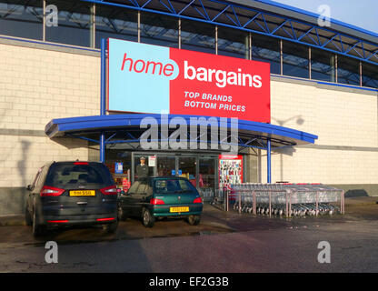 Home Schnäppchen Shop, UK Stockfoto