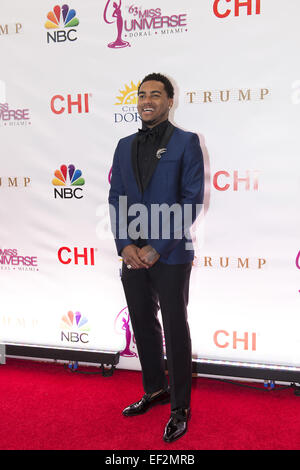 Doral, FL, USA. 25. Januar 2015. Miami, FL - 25 Jan: DeSean Jackson besucht die 63. jährliche Miss Universe Wahl im Trump National Doral Miami am 25. Januar 2015 in Miami, FL. Credit statt: Andrew Patron/ZUMA Draht/Alamy Live News Stockfoto