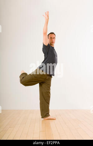 Männlichen Ballett-Tänzerin Stockfoto