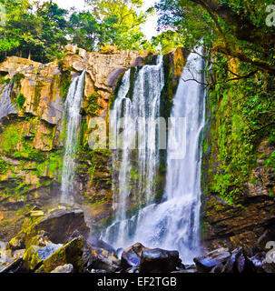 Nauyaca Wasserfälle, Top-Tier. Stockfoto