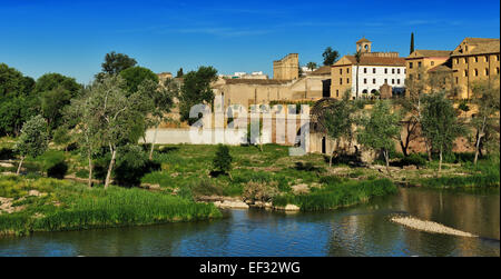 altes Wasser Mil Albolafia am Fluss Guadalquivir, Cordoba, Spanien Stockfoto