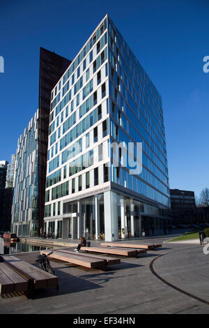 Paddington Basin neue Entwicklung Junction Regent und Grand Union Canal Stockfoto