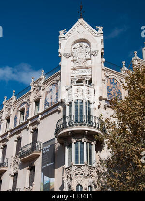 Gran Hotel Jugendstil-Gebäude in Palma Stockfoto