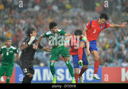 Sydney, Australien. 26. Januar 2015. AFC Asien-Pokal-Halbfinale. Korea Republik gegen Irak. Korea gewann das Spiel auf 2: 0. Bildnachweis: Aktion Plus Sport/Alamy Live-Nachrichten Stockfoto