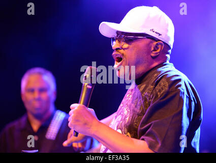 BARCELONA - Mai 15: Swamp Dogg, US-amerikanischer Soul-Musik-Band, Auftritt in Barts Stadium am 15. Mai 2014 in Barcelona, Spanien. Stockfoto