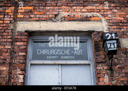 Oswiecim, Polen. 26. Januar 2015. Allgemeinen Blick auf ehemalige Nazi-deutschen Konzentrations- und Vernichtungslager Camp KL Auschwitz I vor dem kommenden 70. Jahrestag der Befreiung des Lagers in Oswiecim, Polen, 26. Januar 2015. Foto: Rolf Vennenbernd/Dpa/Alamy Live News Stockfoto