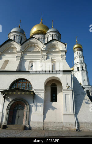 Der Erzengel Michael-Kathedrale, Kreml, Moskau Stockfoto