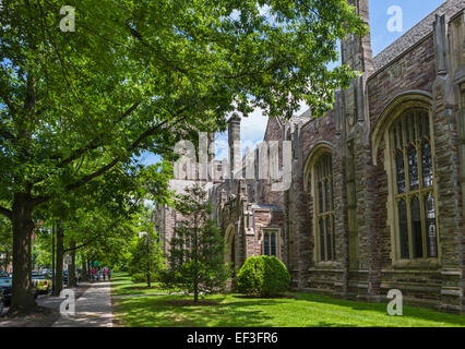 Madison Hall auf Nassau Street, Rockefeller College, Princeton University, Princeton, New Jersey, USA Stockfoto