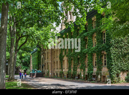 Nassau Hall ('Old Nassau'), Princeton University, Princeton, New Jersey, USA Stockfoto