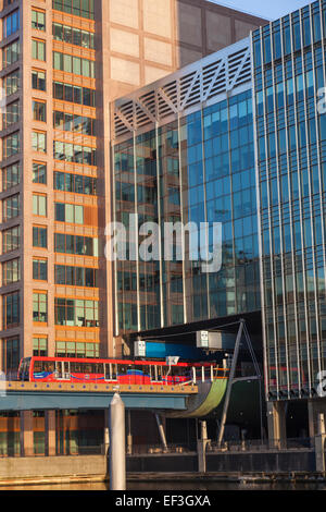 England, London Docklands, Canary Wharf Stockfoto