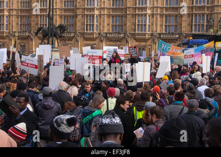 Westminster, London, UK. 26. Januar 2015. Als Parlament wird sich über Fracking abstimmen Gesetze Credit: Paul Davey/Alamy Live News Stockfoto