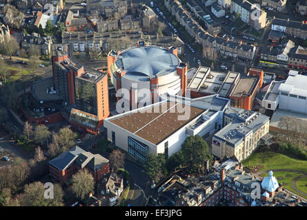 Luftaufnahme des Harrogate International Centre and Conference Centre, North Yorkshire, UK Stockfoto