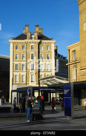 Great Northern Hotel neben Kings Cross Railway Station, London, England, UK Stockfoto