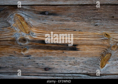 Detail eines Holztür Hintergrund Stockfoto