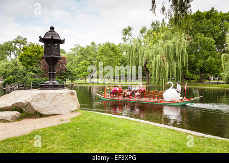 Swan Boot, Boston Public Garden, Boston, Massachusetts, USA Stockfoto