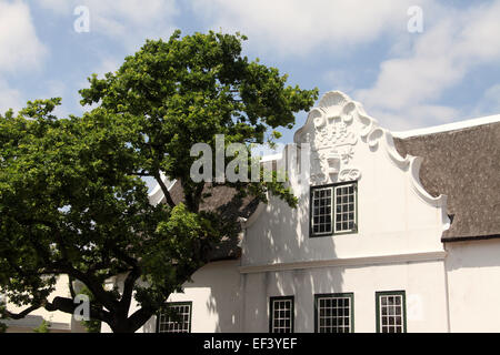 Detail des Bletterman House in Stellenbosch ist Teil des Museumskomplexes und stammt aus dem 18. Jahrhundert Stockfoto