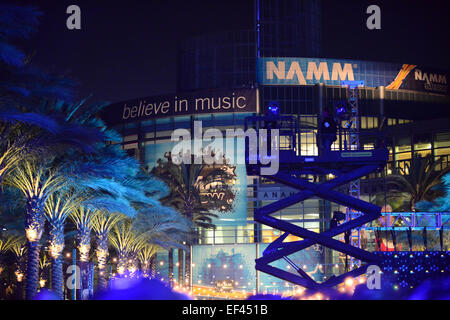 Anaheim, CA, USA. 26. Januar 2015. Anaheim, Kalifornien, USA, 23. Januar 2015. Dies war das 30. Jahr der NAMM Show.Credit Bild Cr Scott Mitchell/ZUMA Press Credit: Scott Mitchell/ZUMA Draht/Alamy Live News Stockfoto