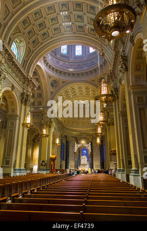 Kathedrale Basilica der Heiligen Petrus und Paulus Philadelphia PA Stockfoto