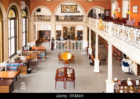 Die Staatsbibliothek, Massachusetts State House, Beacon Street, Boston, Massachusetts, USA Stockfoto