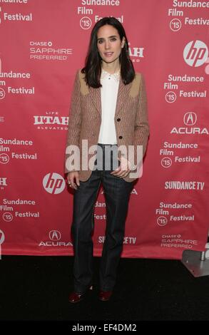 Park City, UT, USA. 26. Januar 2015. Jennifer Connelly im Ankunftsbereich für ALOFT Premiere auf der 2015 Sundance Film Festival, MARC, Park City, UT 26. Januar 2015. Bildnachweis: James Atoa/Everett Collection/Alamy Live-Nachrichten Stockfoto