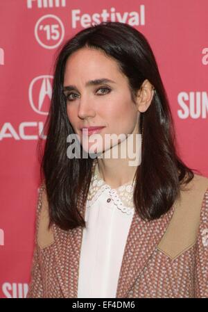 Park City, UT, USA. 26. Januar 2015. Jennifer Connelly im Ankunftsbereich für ALOFT Premiere auf der 2015 Sundance Film Festival, MARC, Park City, UT 26. Januar 2015. Bildnachweis: James Atoa/Everett Collection/Alamy Live-Nachrichten Stockfoto