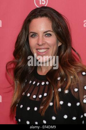 Park City, UT, USA. 26. Januar 2015. Claudia Llosa im Ankunftsbereich für ALOFT Premiere auf der 2015 Sundance Film Festival, MARC, Park City, UT 26. Januar 2015. Bildnachweis: James Atoa/Everett Collection/Alamy Live-Nachrichten Stockfoto