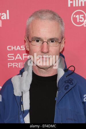Park City, UT, USA. 26. Januar 2015. Michael Brook im Ankunftsbereich für empor Premiere auf der 2015 Sundance Film Festival, The MARC, Park City, UT 26. Januar 2015. Bildnachweis: James Atoa/Everett Collection/Alamy Live-Nachrichten Stockfoto