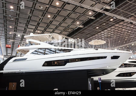 Boot Düsseldorf 2015 - die weltweit größte Segel- und Wasser Sport-Ausstellung. 25. Januar 2015 in Düsseldorf, Deutschland Stockfoto