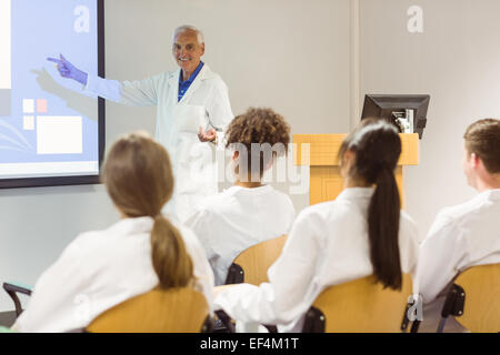 Informatik-Professor Klasse Vortrag verleihen Stockfoto