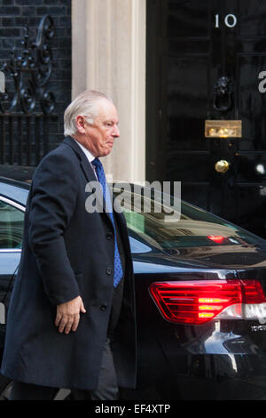 Downing Street, London, 27. Januar 2015. Minister besucht der wöchentlichen Kabinettssitzung in der Downing Street. Im Bild: Francis Maude, Minister für das Cabinet Office und Paymaster General Credit: Paul Davey/Alamy Live-Nachrichten Stockfoto