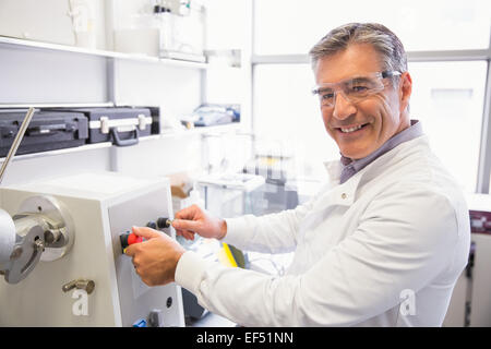 Leitender Apotheker Arznei-Automaten Stockfoto