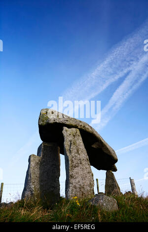 Legananny Dolmen Portal Grab Grafschaft down Irland Stockfoto